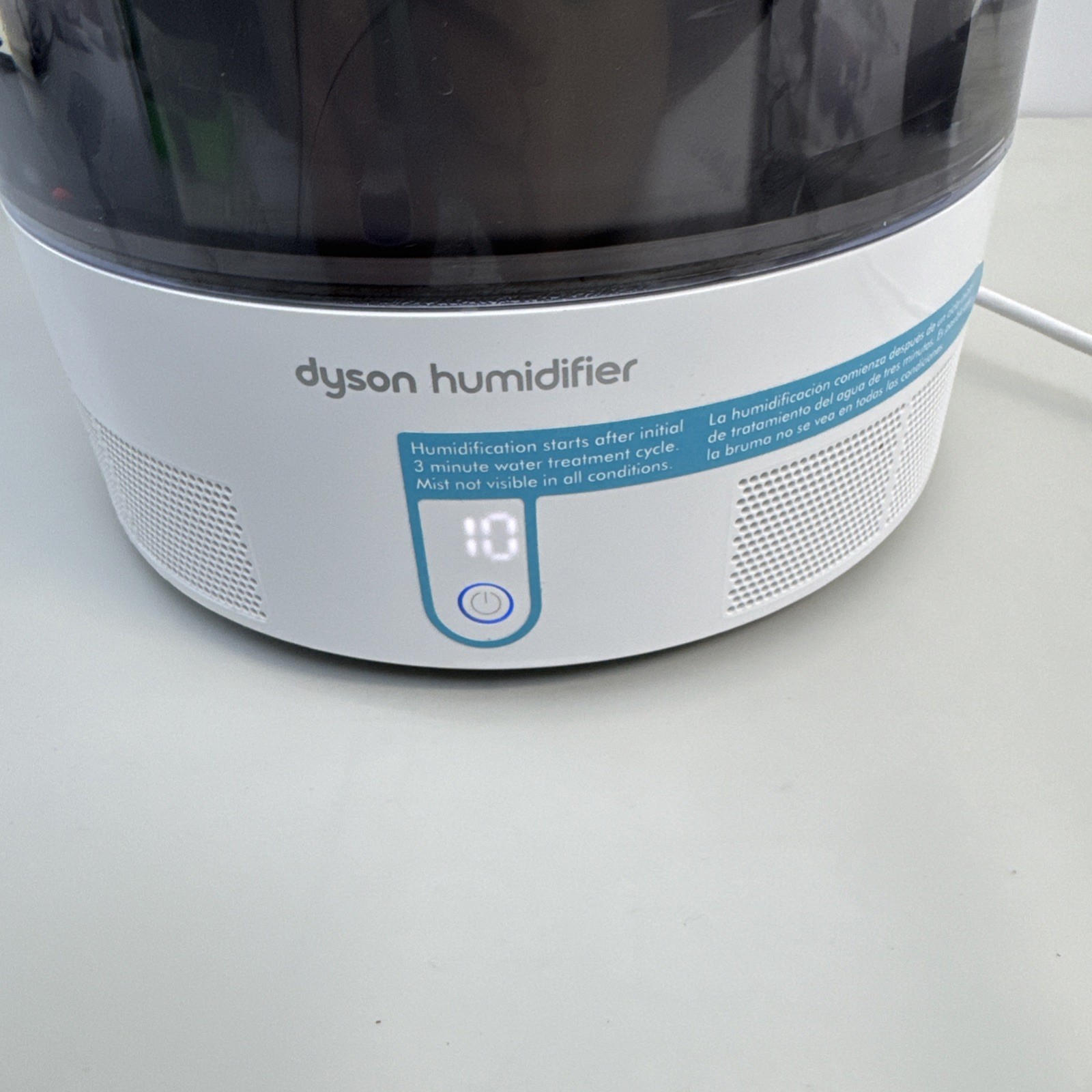 Dyson AM10 Humidifier with Remote White/Silver -Tested/Working