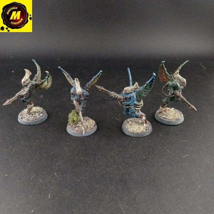 Swooping Hawks (2nd Edition Sculpts) (x4) - #172368 - Aeldari/Eldar
