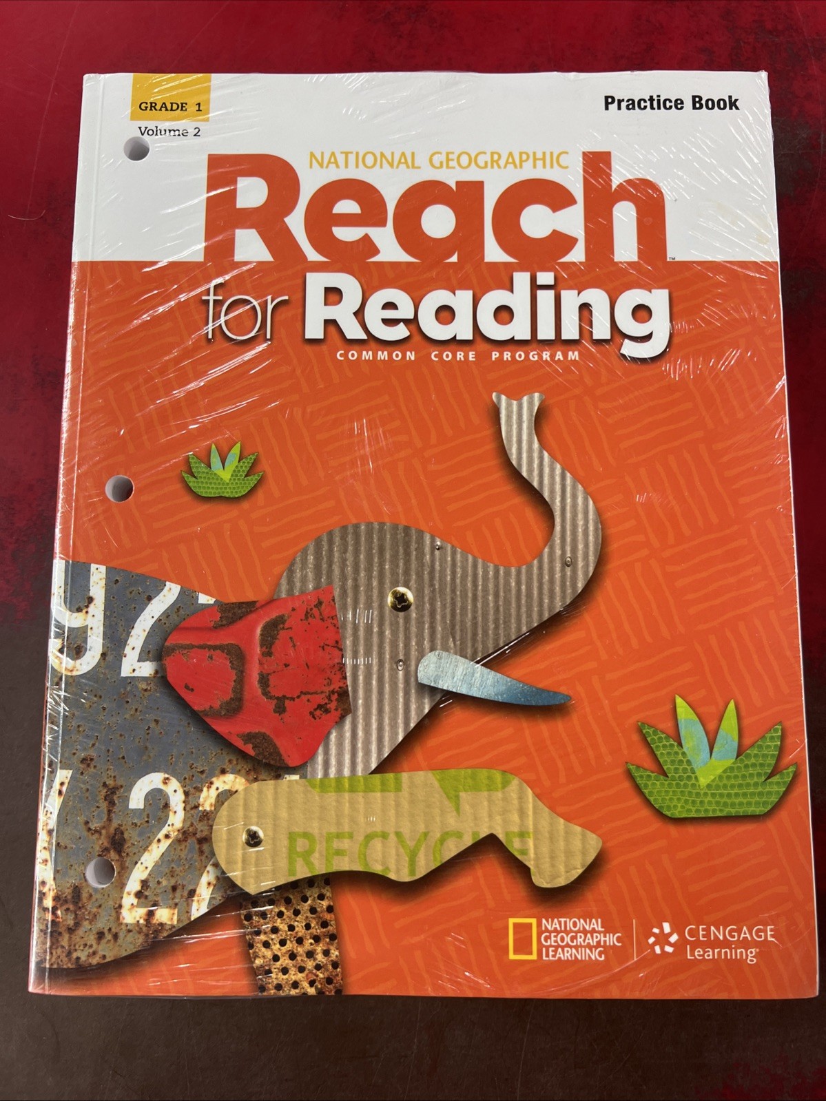 Reach for Reading 1: Practice Book Set 1-2 Volumes Grade 1 National Geographic