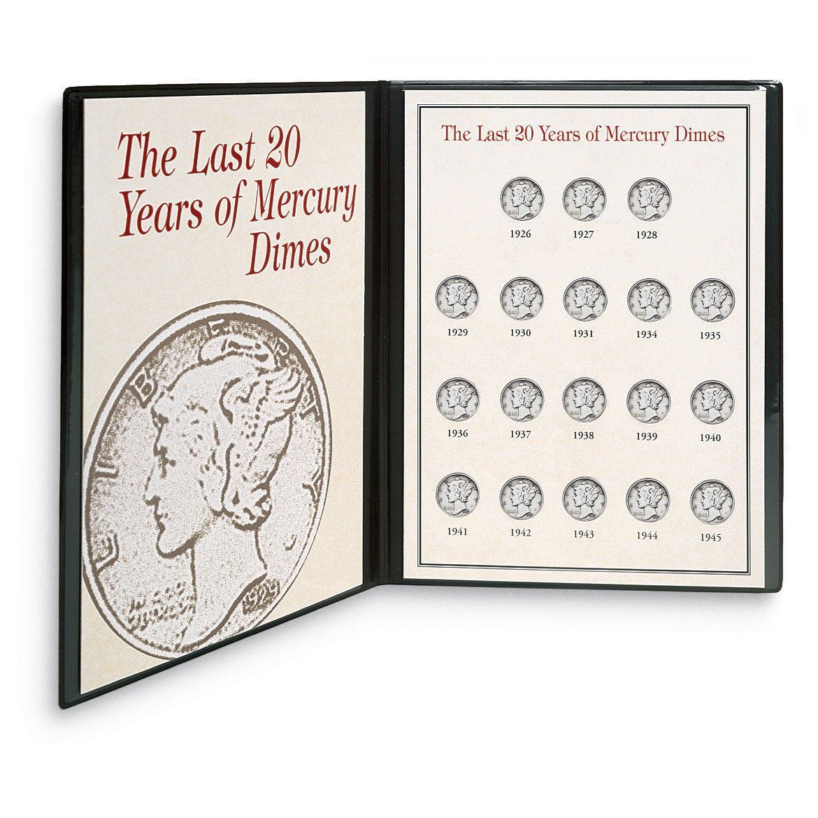 NEW American Coin Treasures Last Twenty Years of Mercury Dimes 3572