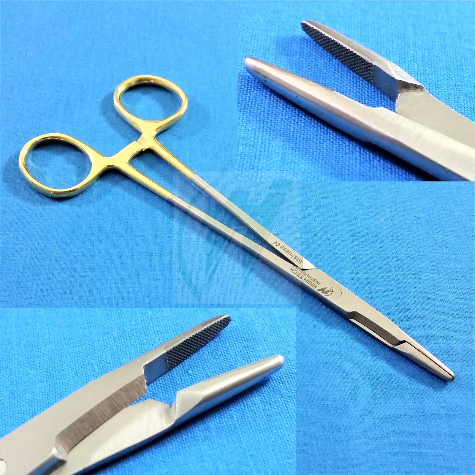 T/C Professional GRADE Surgical OLSEN HEGAR NEEDLE HOLDER 7.5" (19cm) SERRATED