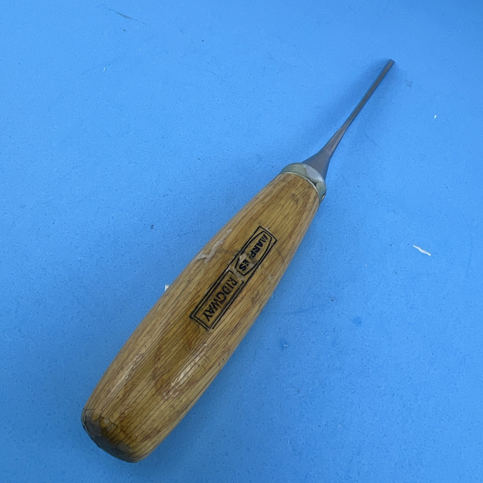 VINTAGE RARE SMALL 1/8'' WIDTH MARPLES CHISEL ,UK .