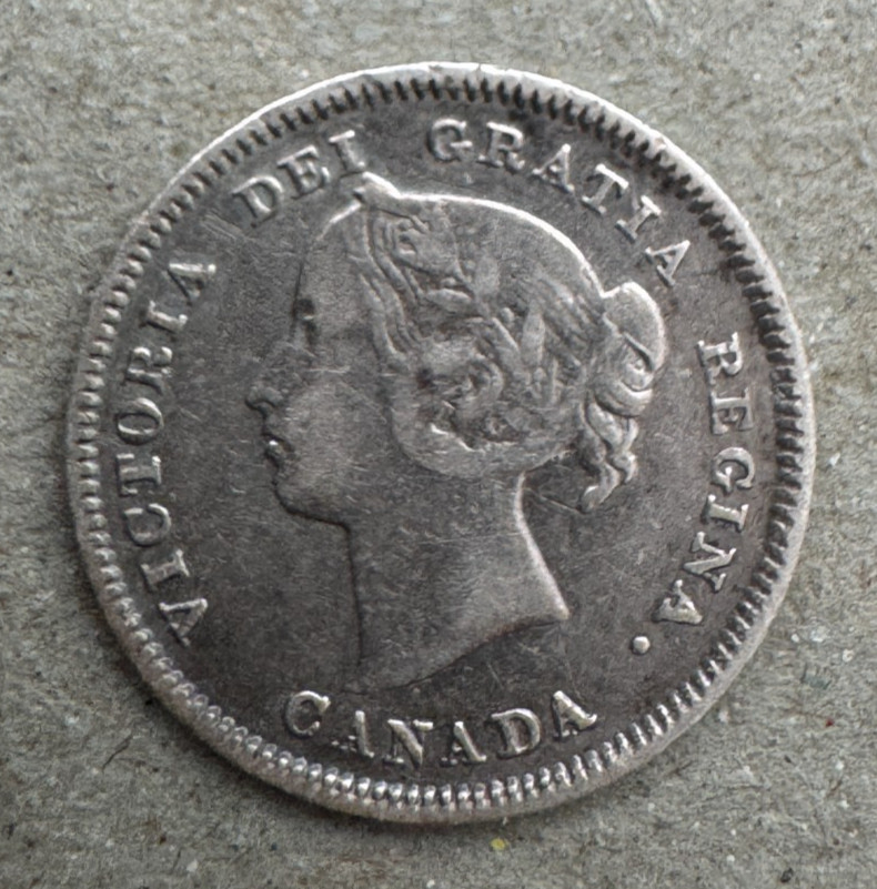 Canada, 5 Cents, 1890 H, KM#2