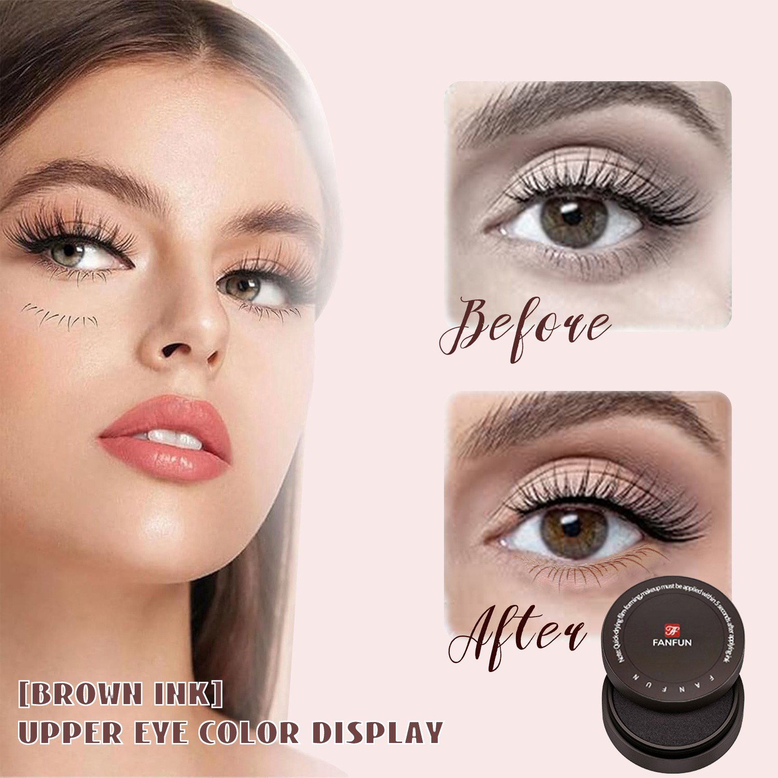Lower Eyelash Stamp Tool – One-Step Lash Stamper for Women & Beginners | Natural