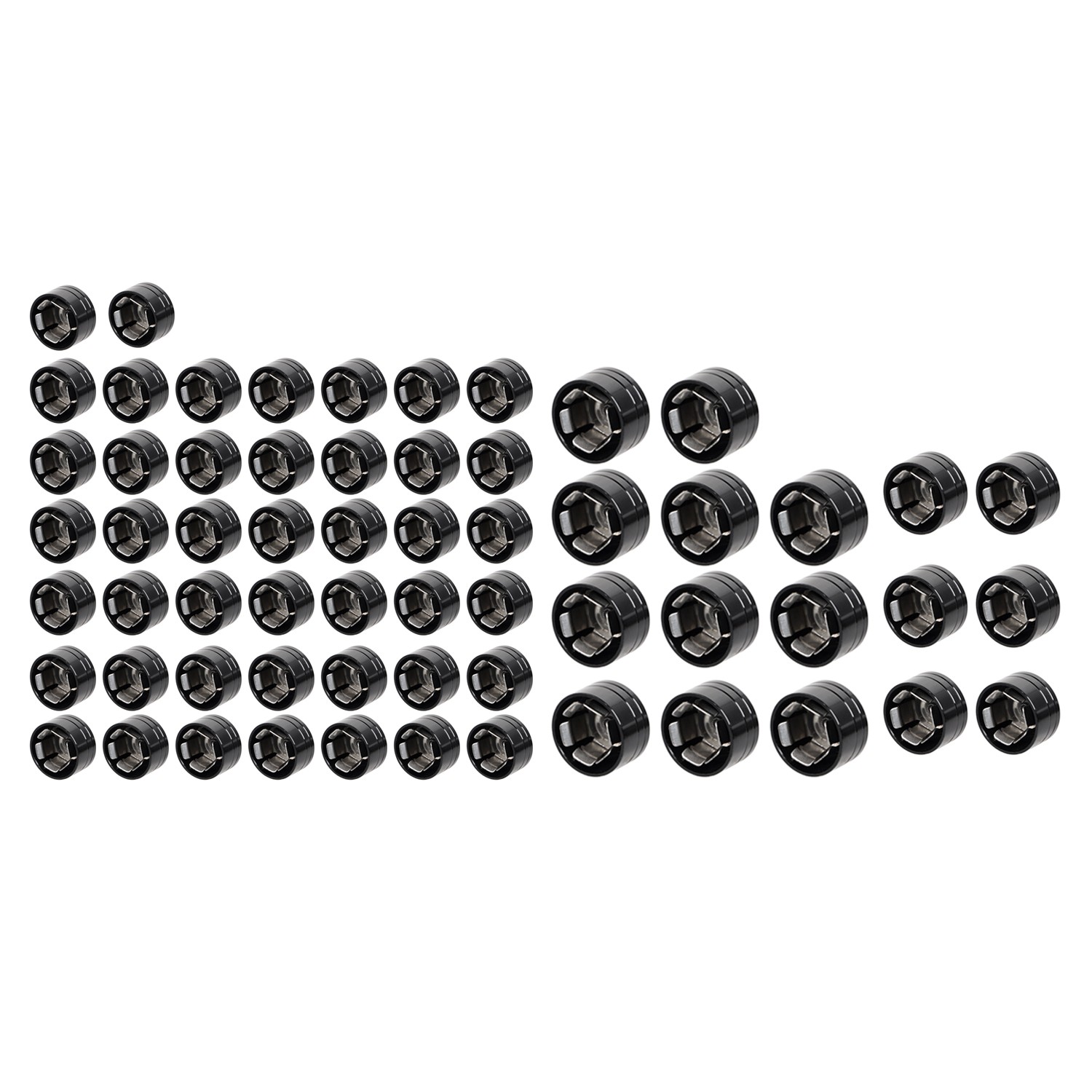 Black CNC Engine Bolt Cap For Harley Road Electra Glide Classic FLHTC FLHT FLTR