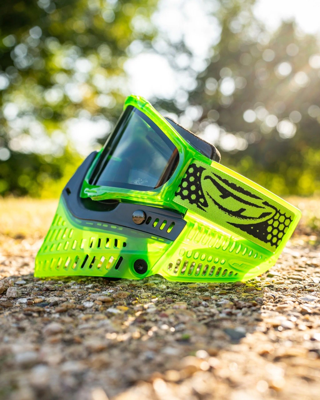 JT Paintball Goggle Proflex SE - ICE Series - Lime - Lucky15