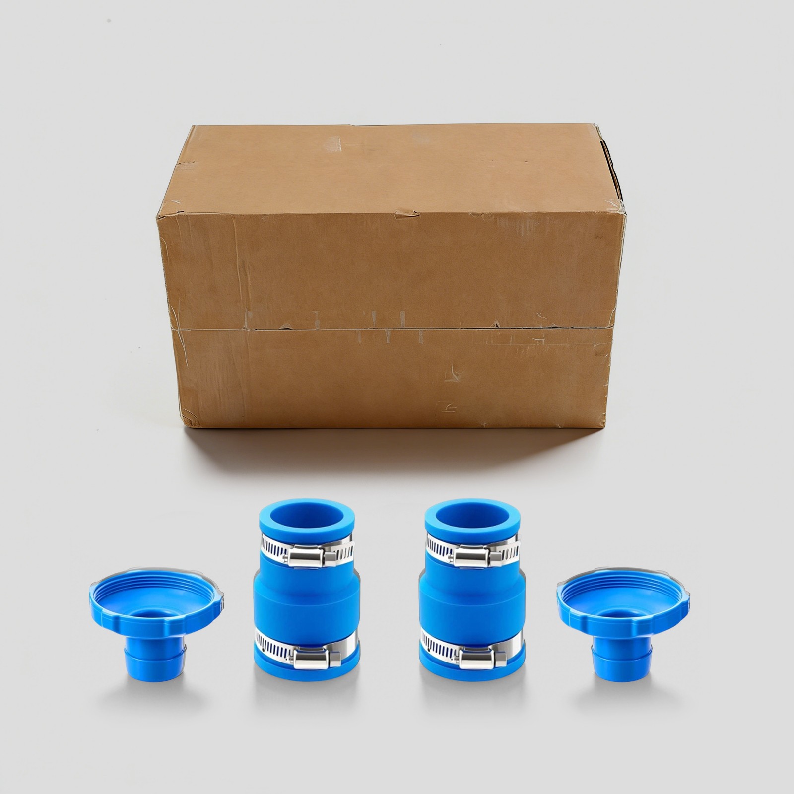 2pcsVacuum Hose Adapter, Pool Skimmer Hose Connector Kit, Swimming Pools Adapter