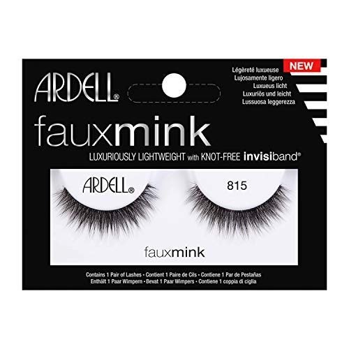 Ardell Faux Mink 815, Black, 1 Count