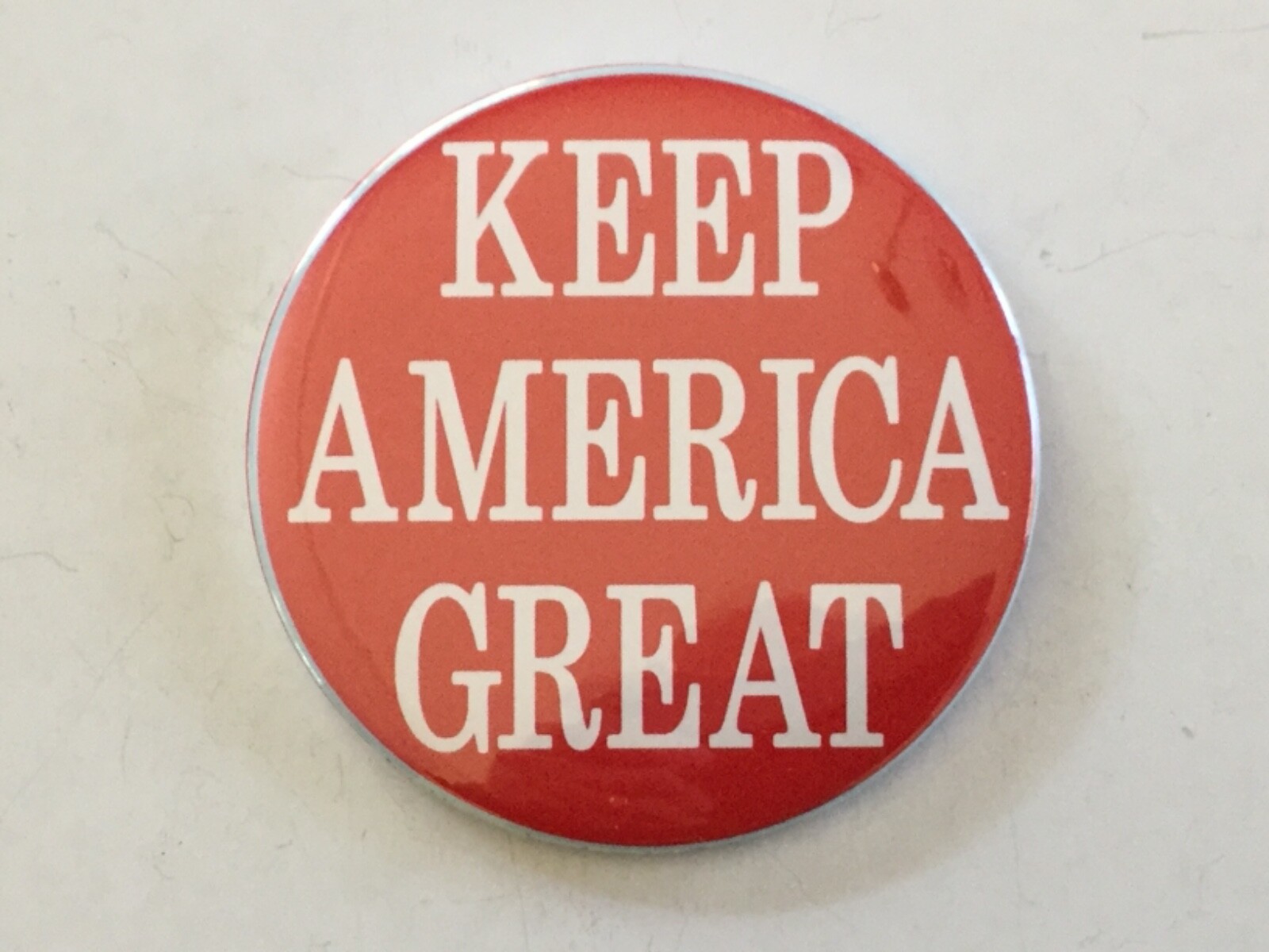 “MAKE AMERICA GREAT AGAIN “ and “KEEP AMERICA GREAT” Buttons - Both Sets