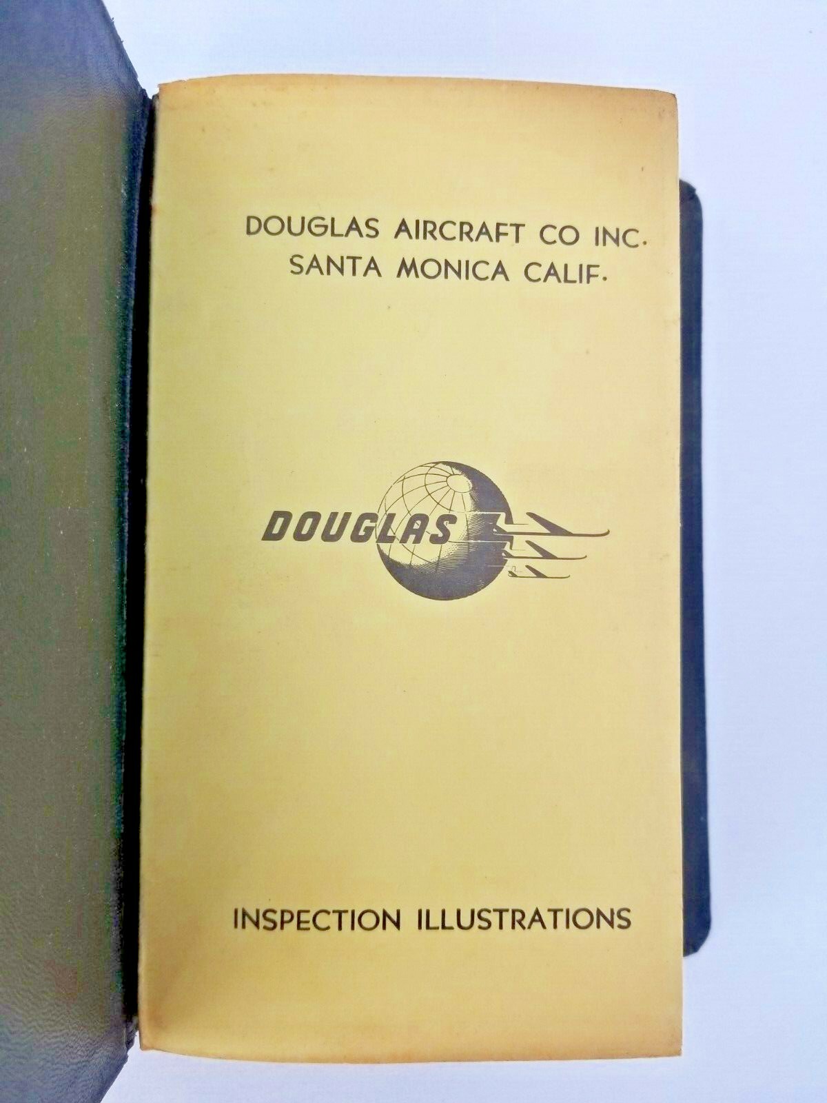 Douglas Aircraft Co DC-6 DC-7 Inspection Illustrations Booklet Manual Sta Monica