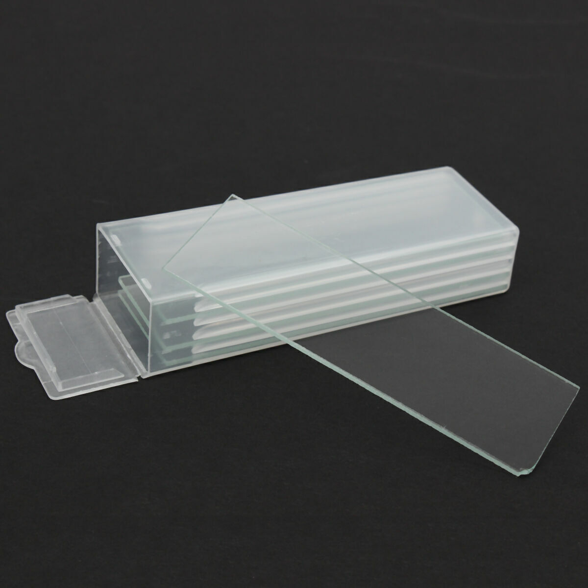 5PCS Concave Cavity Glass Coverslips Microscope Slides Thickness 1mm Lab Tools
