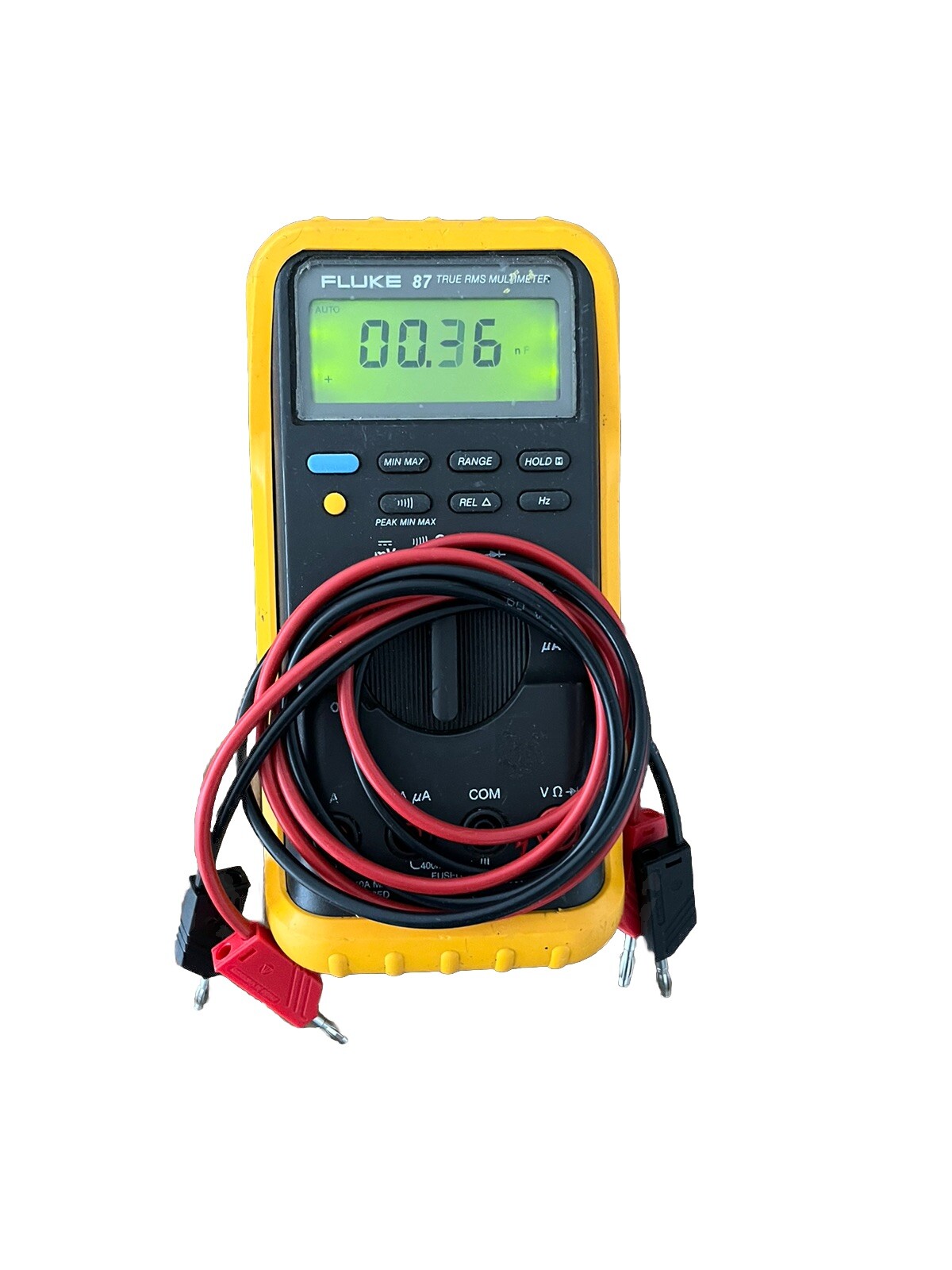 Fluke 87 Portable Handheld True RMS Multimeter Digital & Analog Tester