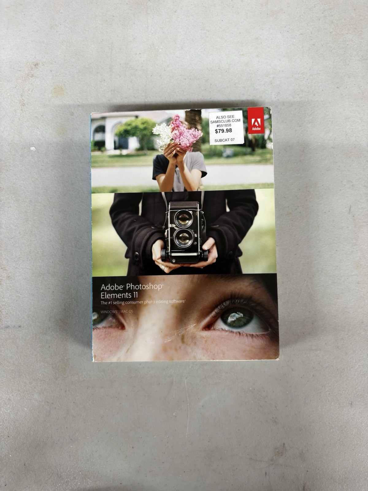Adobe Photoshop Elements 11 for WIN & MAC  *WILL NOT WORK FOR WIN 10 or 11.