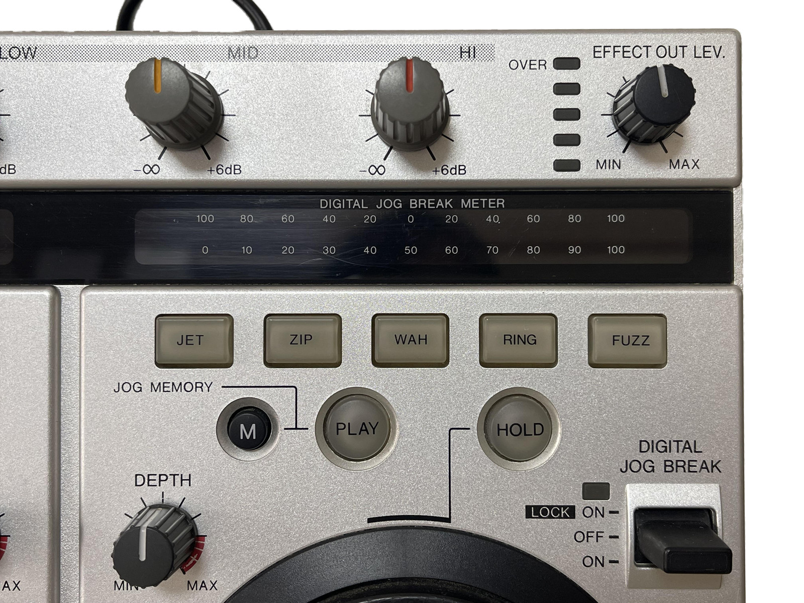 Pioneer EFX-500 Silver DJ Performance Effector Beat Effects BPM Jog Break MIDI