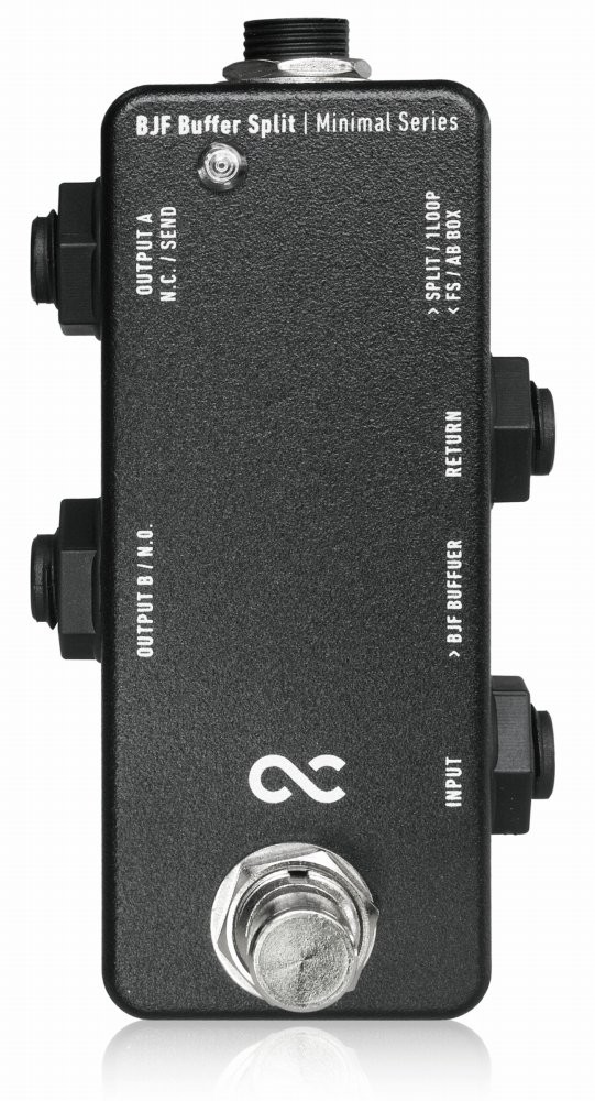One Control BJF Buffer Split Minimal Series Guitar Pedal Signal Splitter Compact