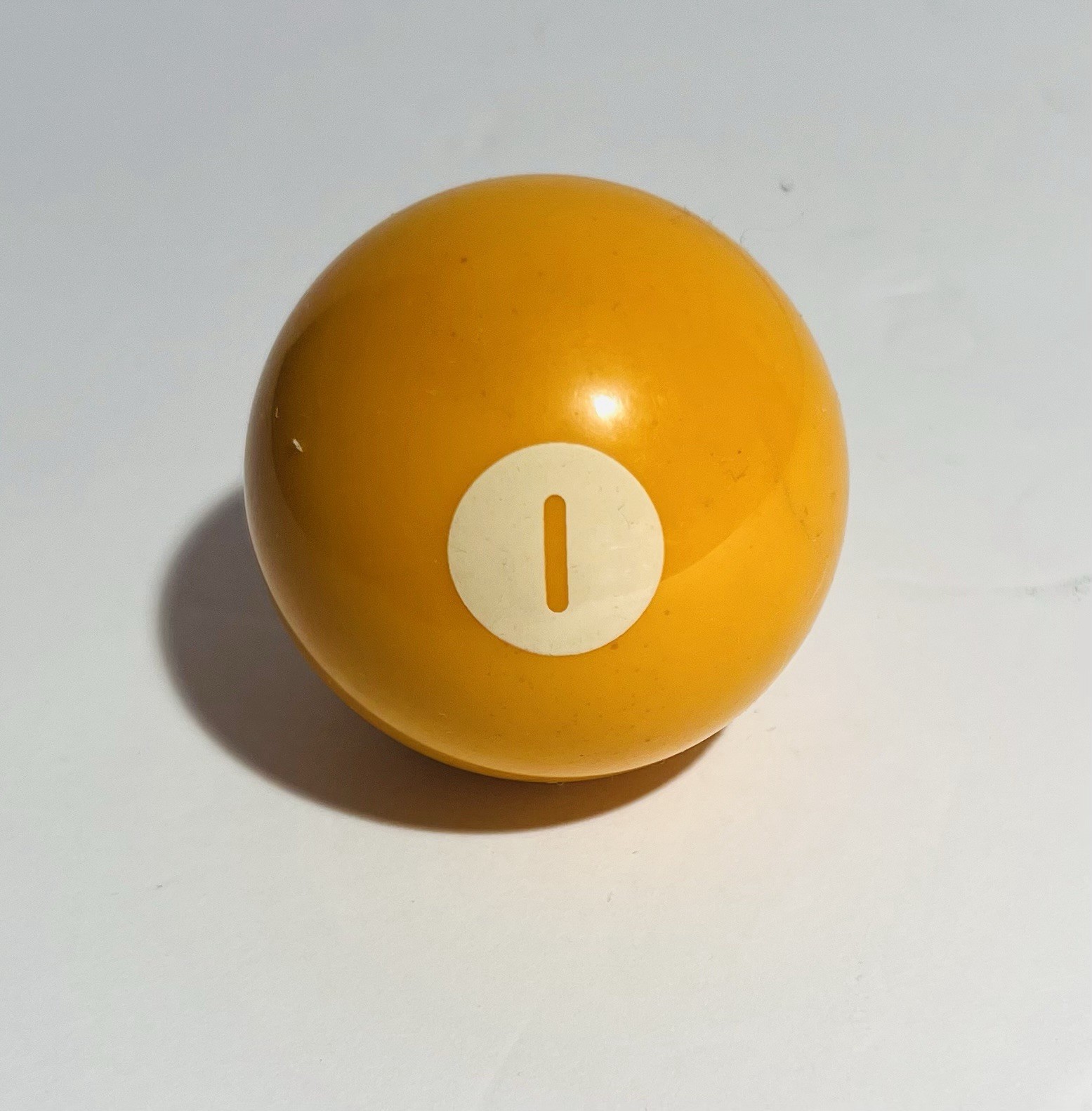 Vintage Pool Ball Number 1 Yellow Solid Replacement