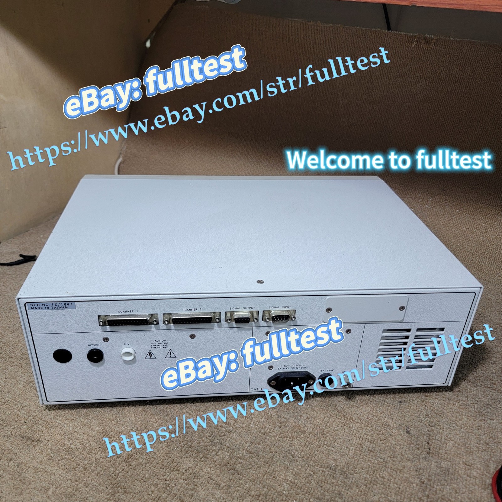 1PCS EXTECH， 7410 Safety and Pressure Tester,-fulltest