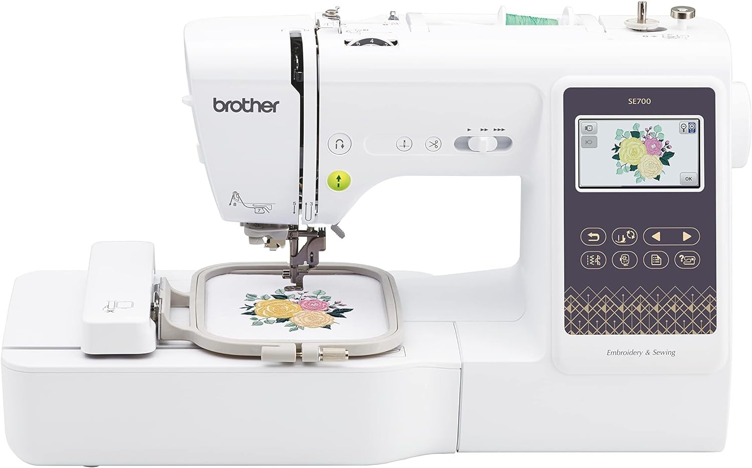 SE700 Sewing and Embroidery Machine, Wireless LAN Connected, 135 Built-in Design