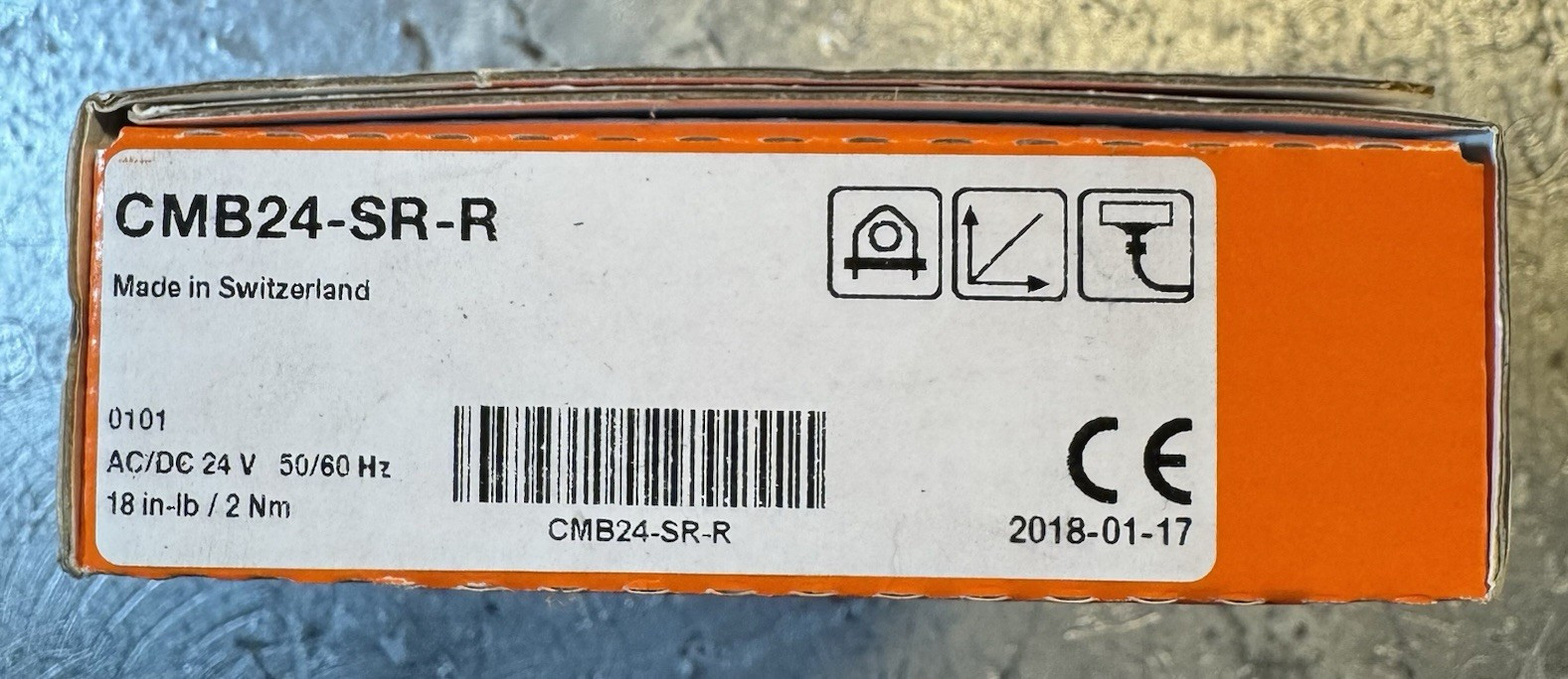 Belimo CMB24-SR-R Spring Return Damper Actuator 24 V MPN CMB24-SR-R