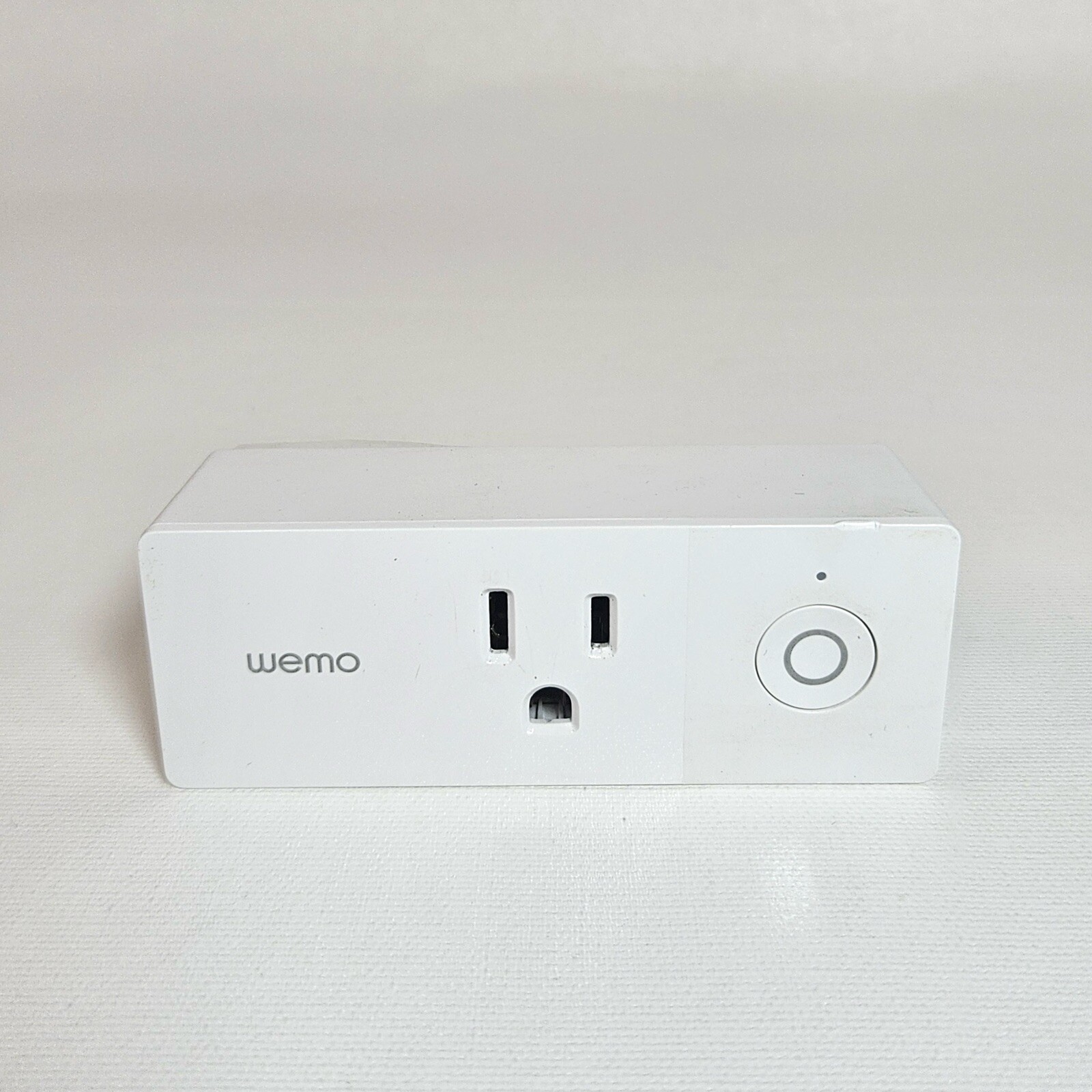 WeMo WiFi Enabled Mini Smart Plug White F7C063