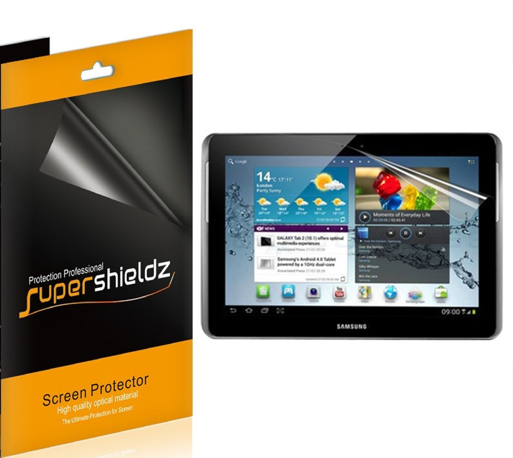 3x Supershieldz Clear Screen Protector for Samsung Galaxy Tab 2 10.1 P5100