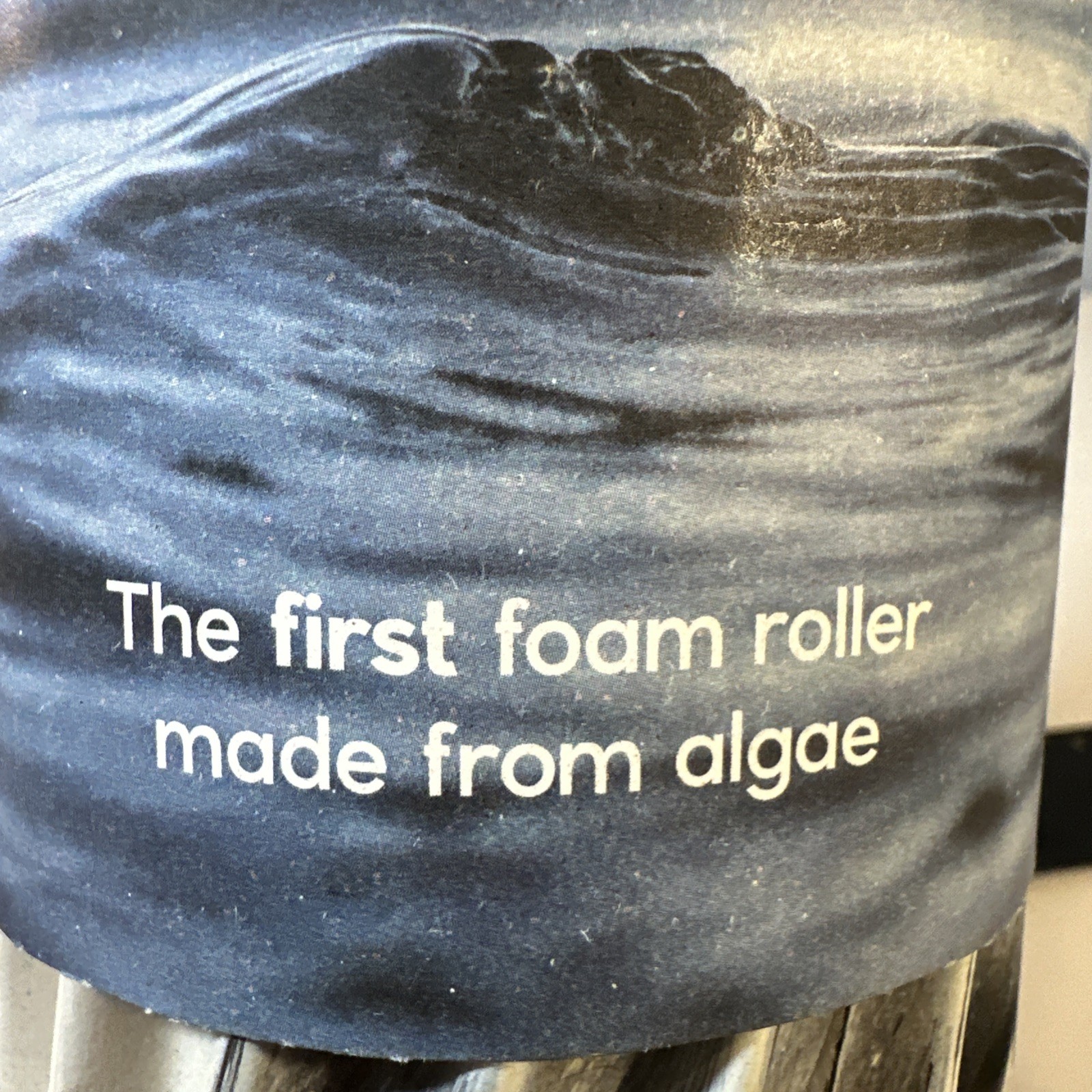 Oceanfoam Ripple Foam Roller 15% Bloom Foam Algae 11”x 3.35” Ergonomic Yoga
