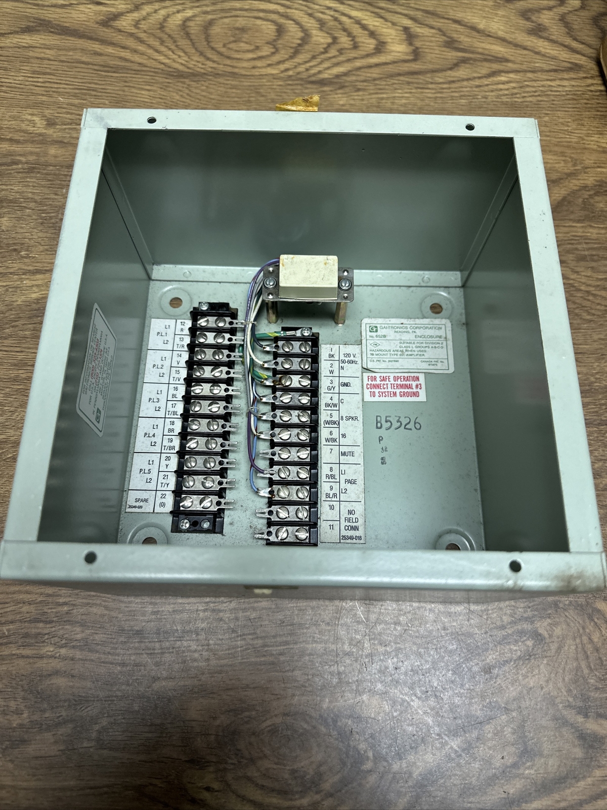 Gai-tronics,652B,Enclosure