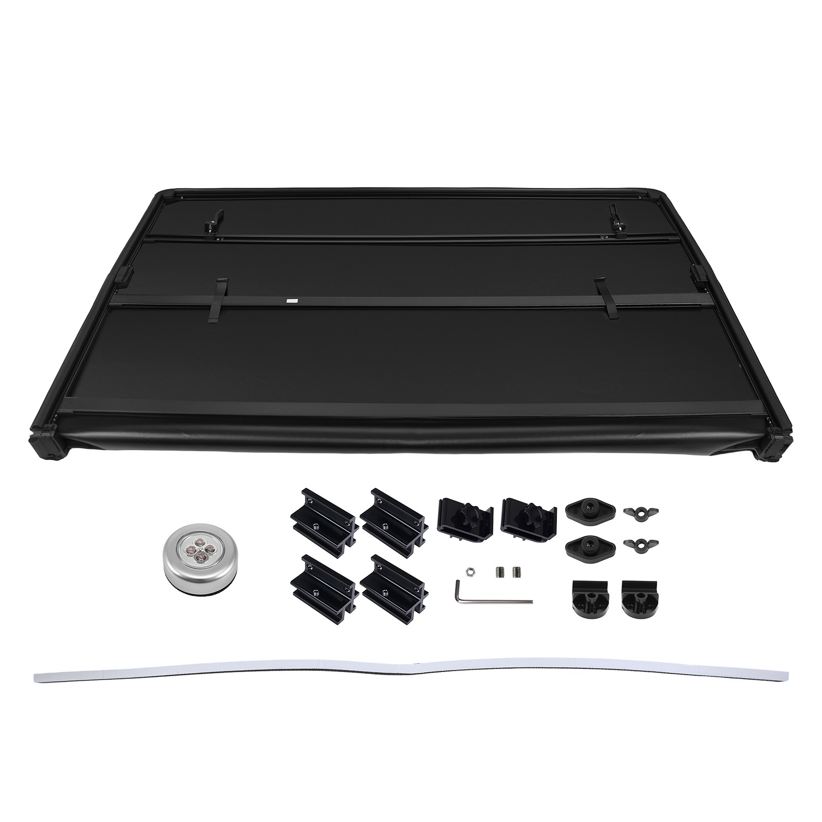 5ft Truck Bed Soft Tri-Fold Tonneau Cover for Toyota Tacoma 2016-2023 2024 2025