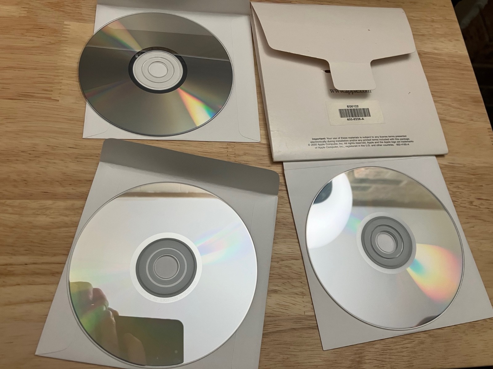 Apple PowerBook Mac OS 9.0.4 Software Install / Restore / Hardware Test Discs