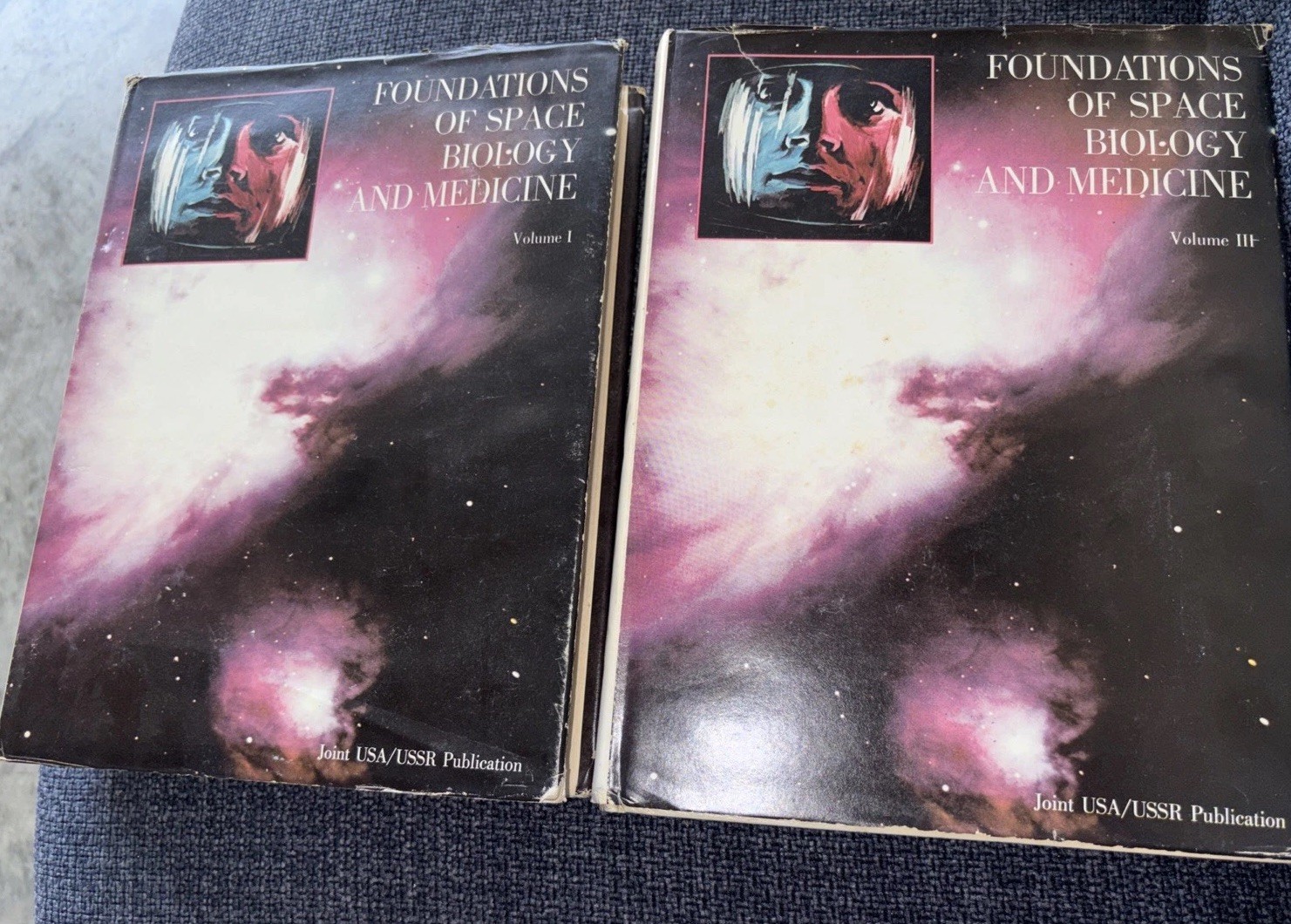 NASA 1975 Foundations of Space Biology & Medicine Vol I & III USA USSR Set