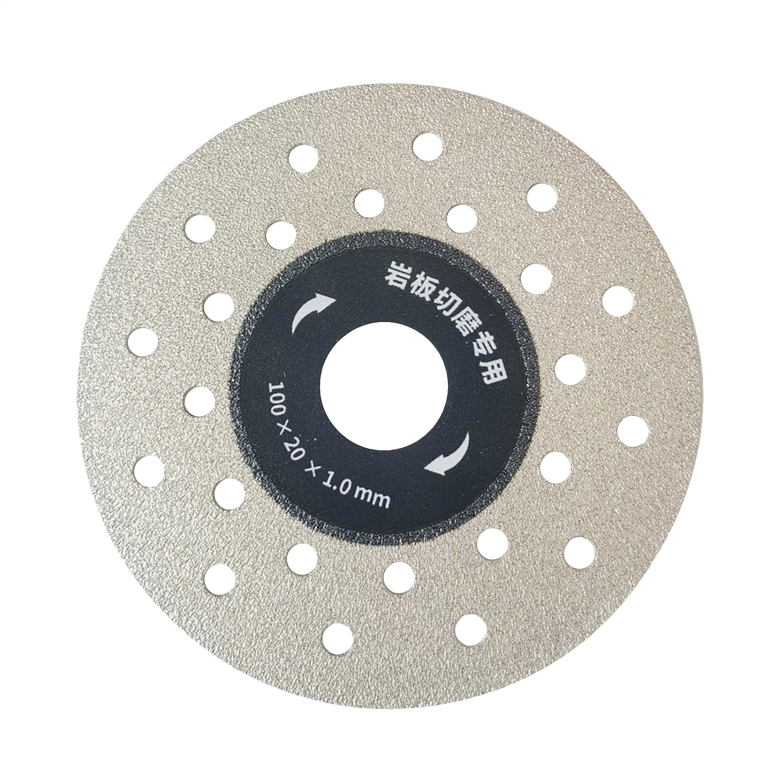 2PCS Diamond Tile Saw Blade Cutting Disc Grinding Wheel For Ceramic Marble 3.9in