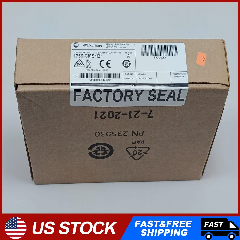 NEW SEALED BOX AB 1756-CMS1B1 COMPUTE MODULE ORIGINAL