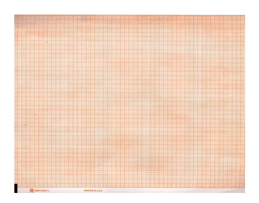 ECG EKG Thermal Paper for Q4500 Q710, Q Stress Z-Fold Orange, Quinton 036869-001