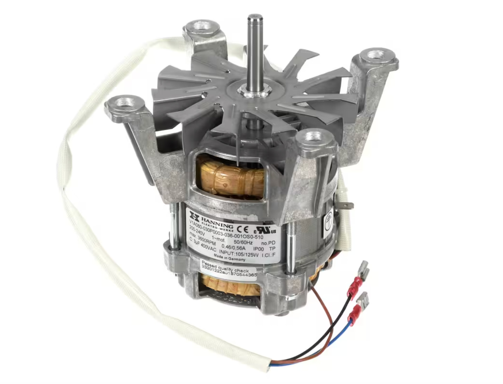 Lincat V1A080-030P0003-036-001OS0-510 Motor 200-240V 3600RPM for Oven
