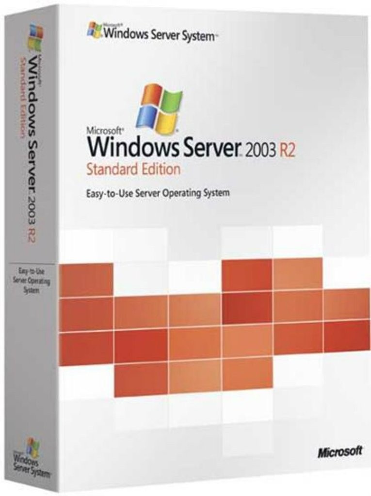 Windows Server 2003 R2 Standard Full Version w/ 3 Product Keys & 10 CALs x 3