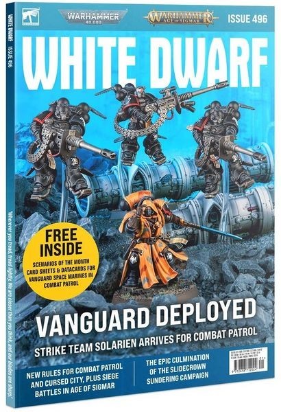 Games Workshop Warhammer White Dwarf Magazine Issue 496