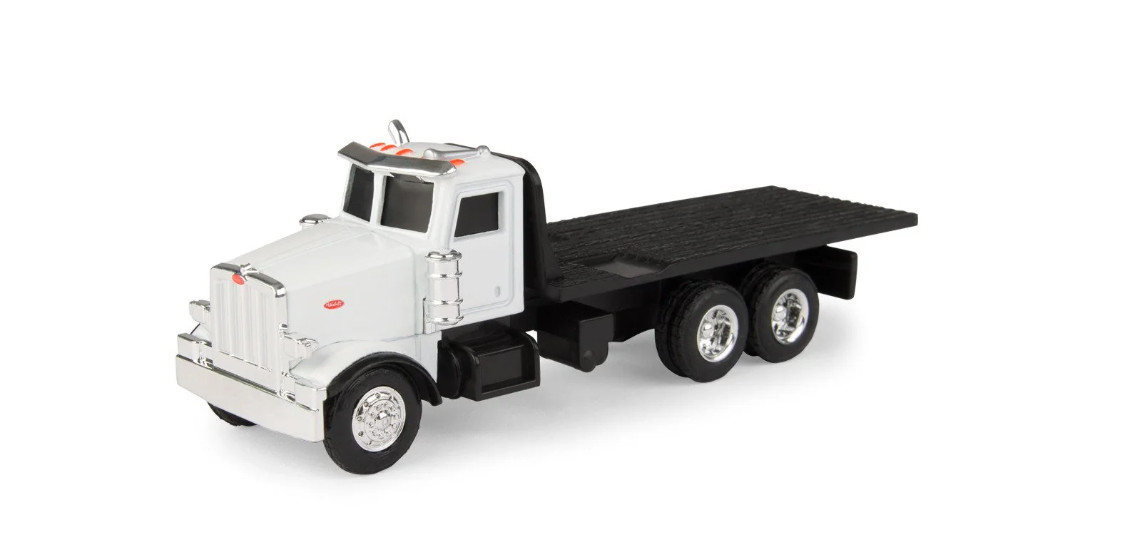 Ertl Big Farm 1:64 Scale Peterbilt Flatbed Truck - LP68220