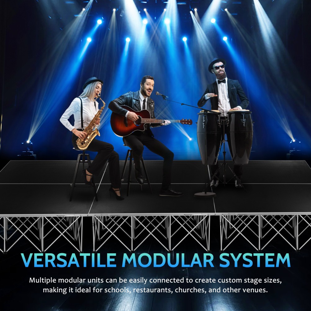 Portable Stage Platform 4x4 Foldable Small Stage Platform 48 L*16H Folding