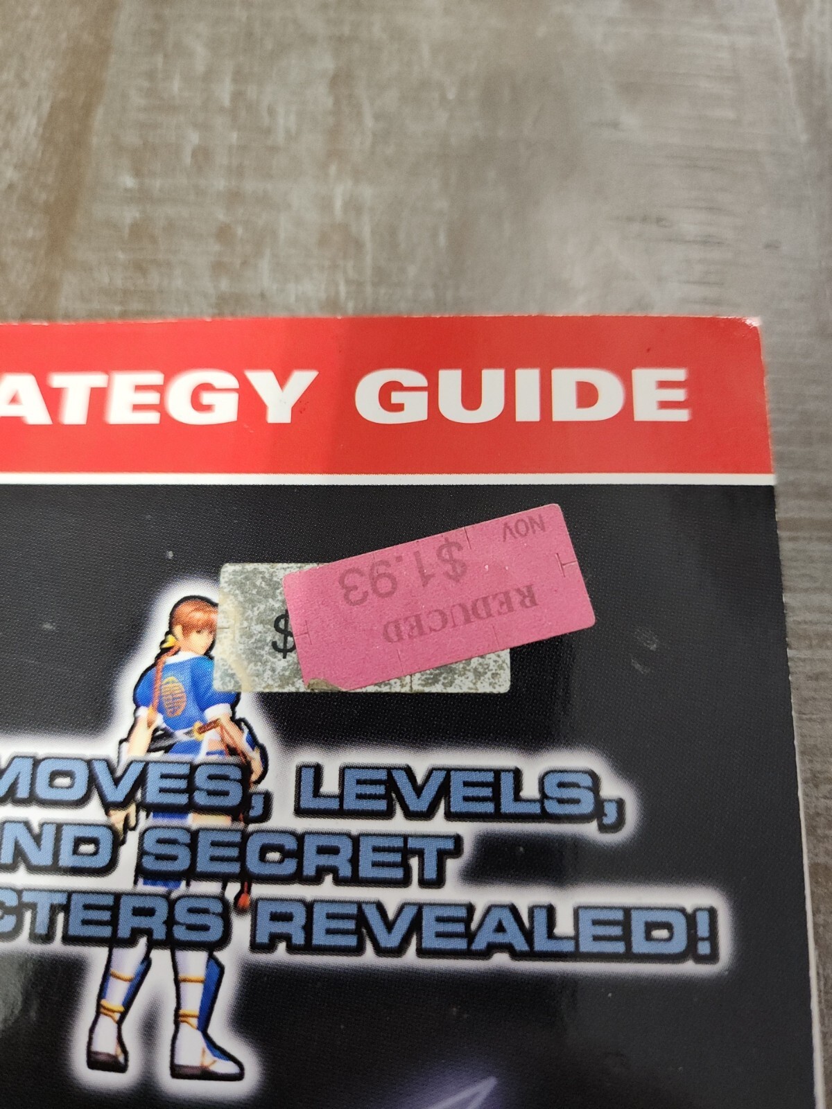 DOA2 Hardcore Prima Official Strategy Game Guide