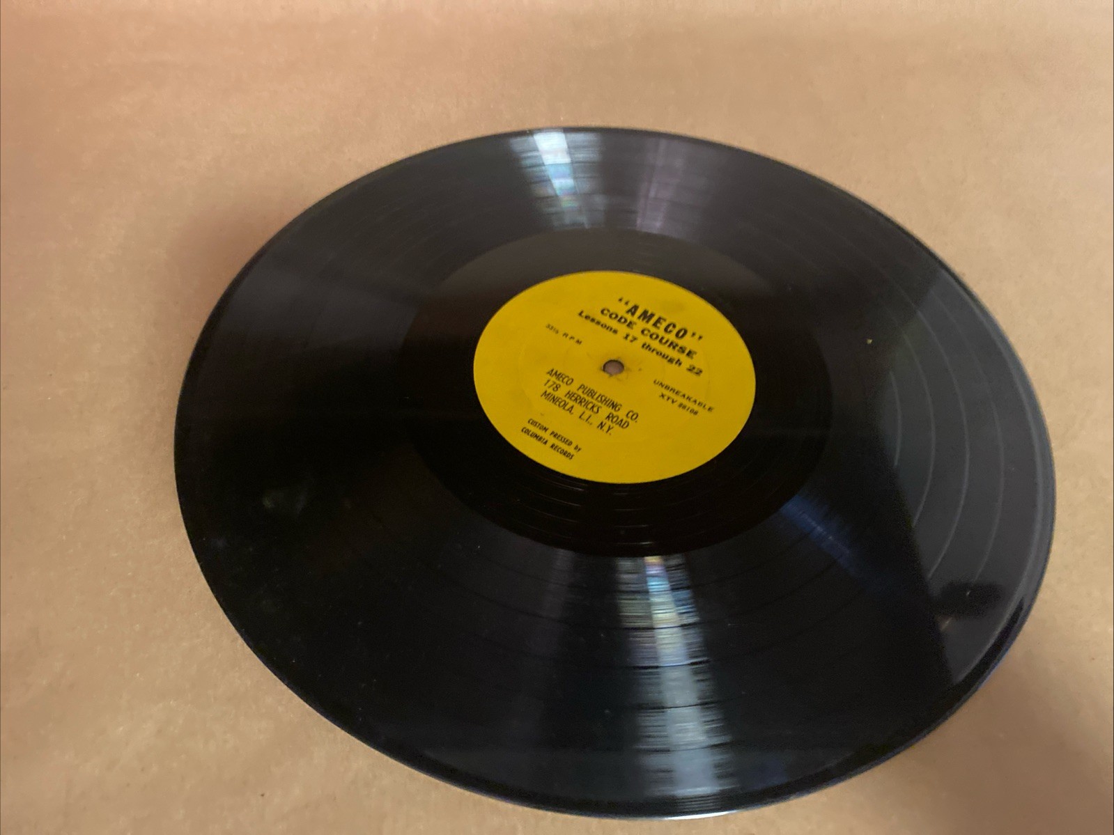 Vintage Learn Code Advanced Ameco Code Course Morse Code 33 LP Album Complete