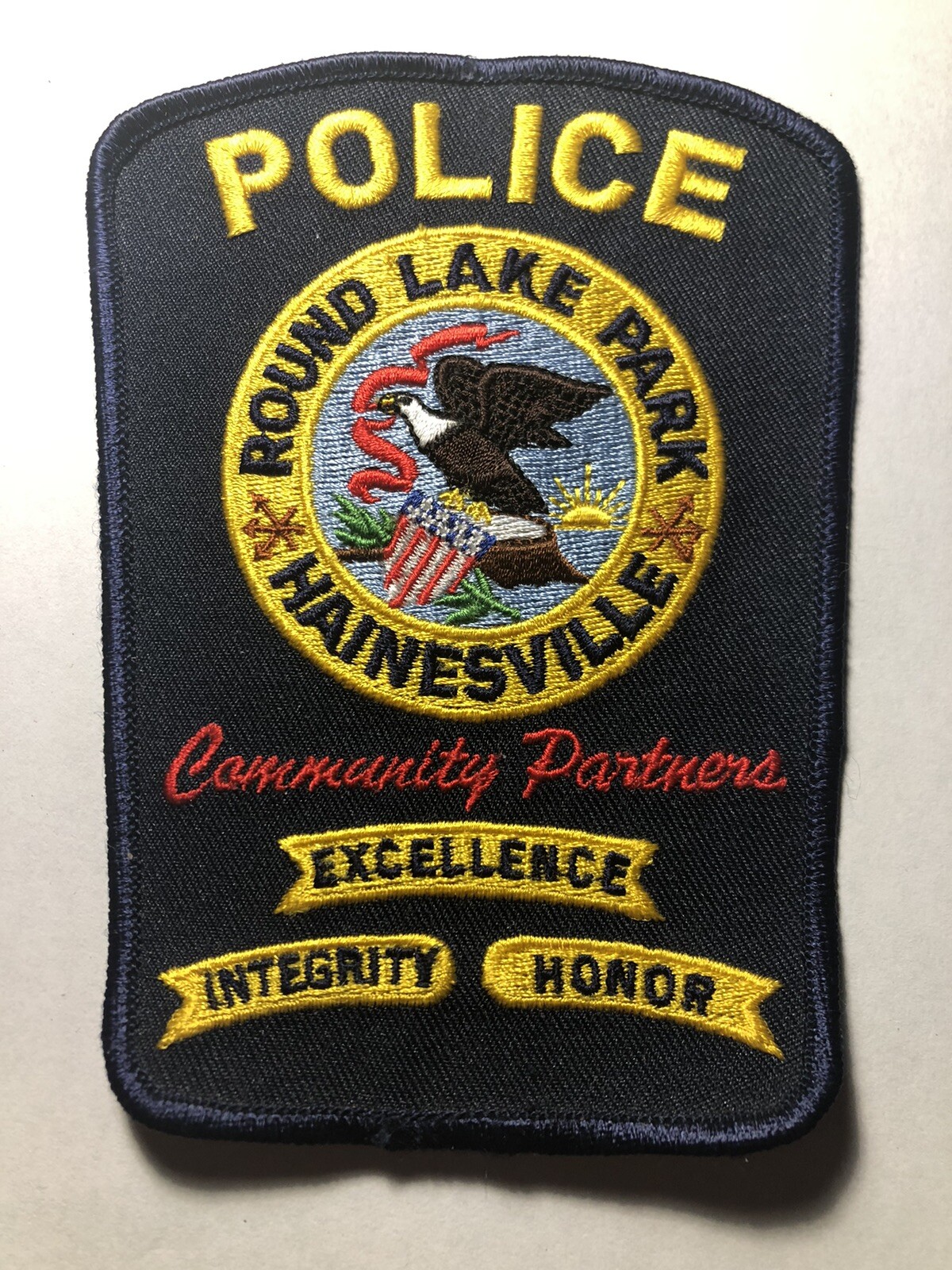 Round Lake Park ~ Hainesville Illinois Police Patch