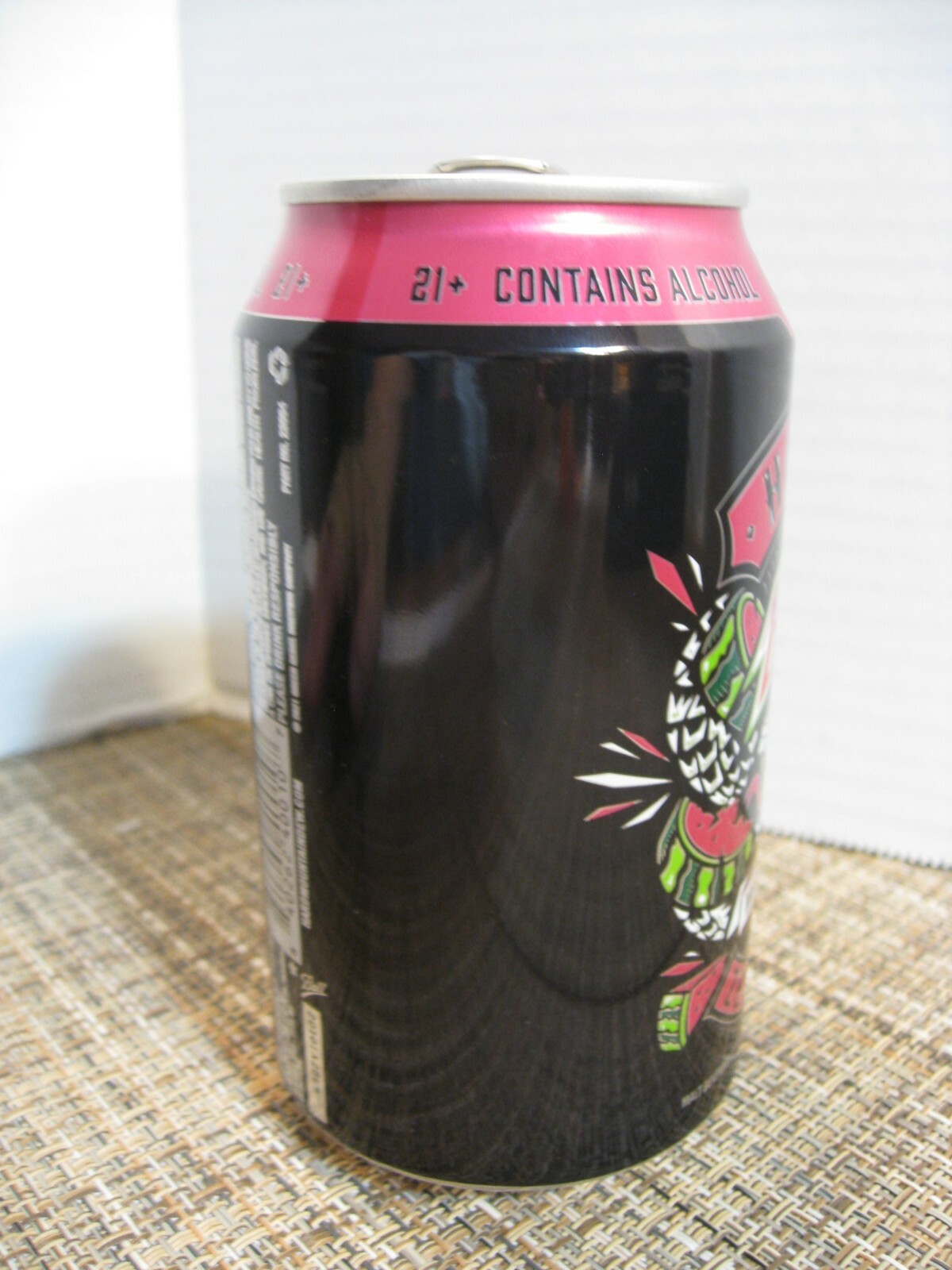 Mountain Dew EMPTY Can - HARD Mountain Dew - Watermelon - Rattlesnake Graphics