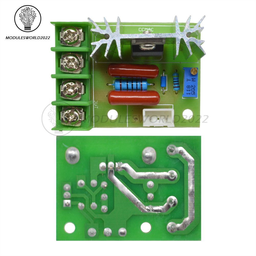 2000W High Power Voltage Regulator Switch Motor Speed Controller Module 50-220V