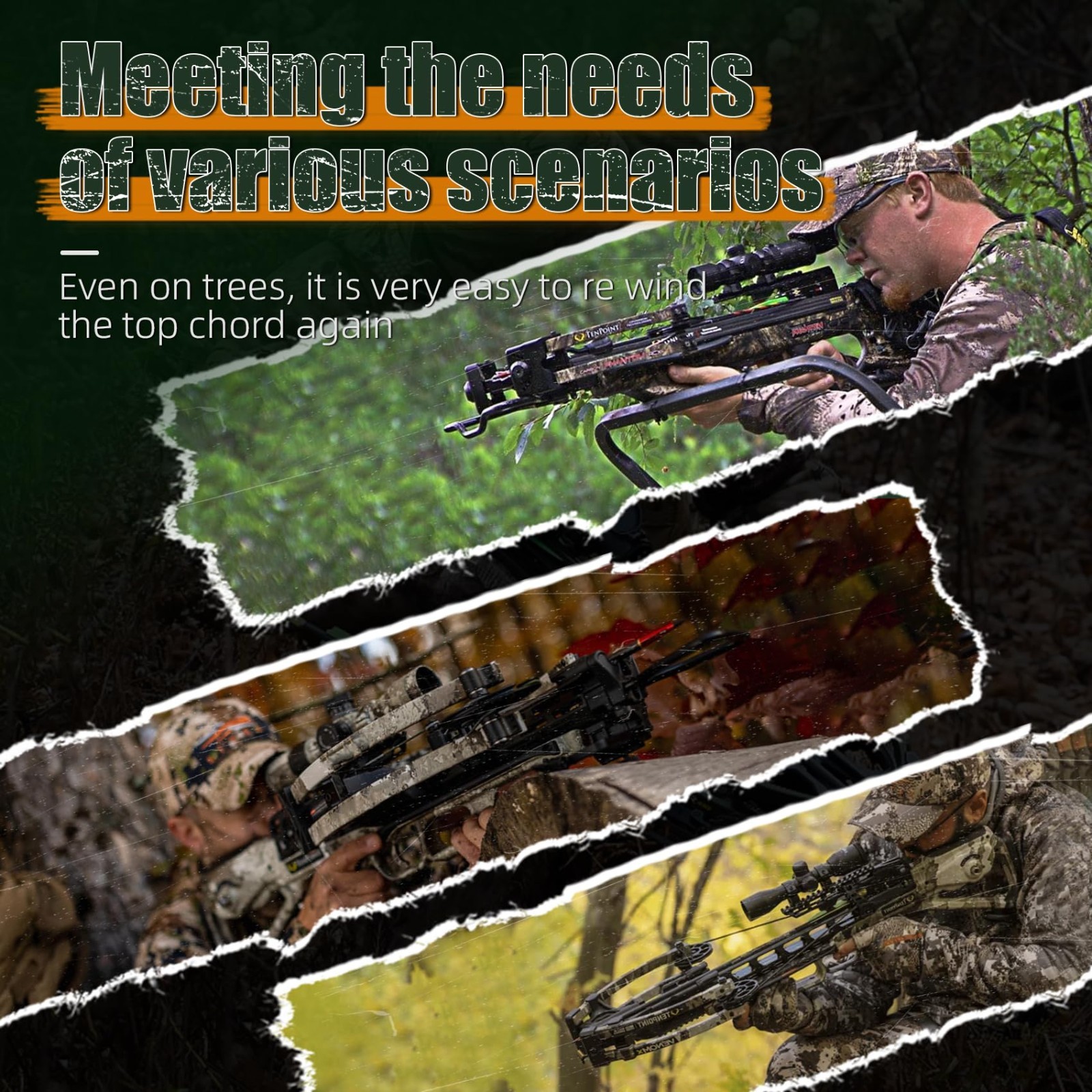 Crank Cocking Device for Crossbow - Ambidextrous, 93% Draw Weight Reduction, Eas