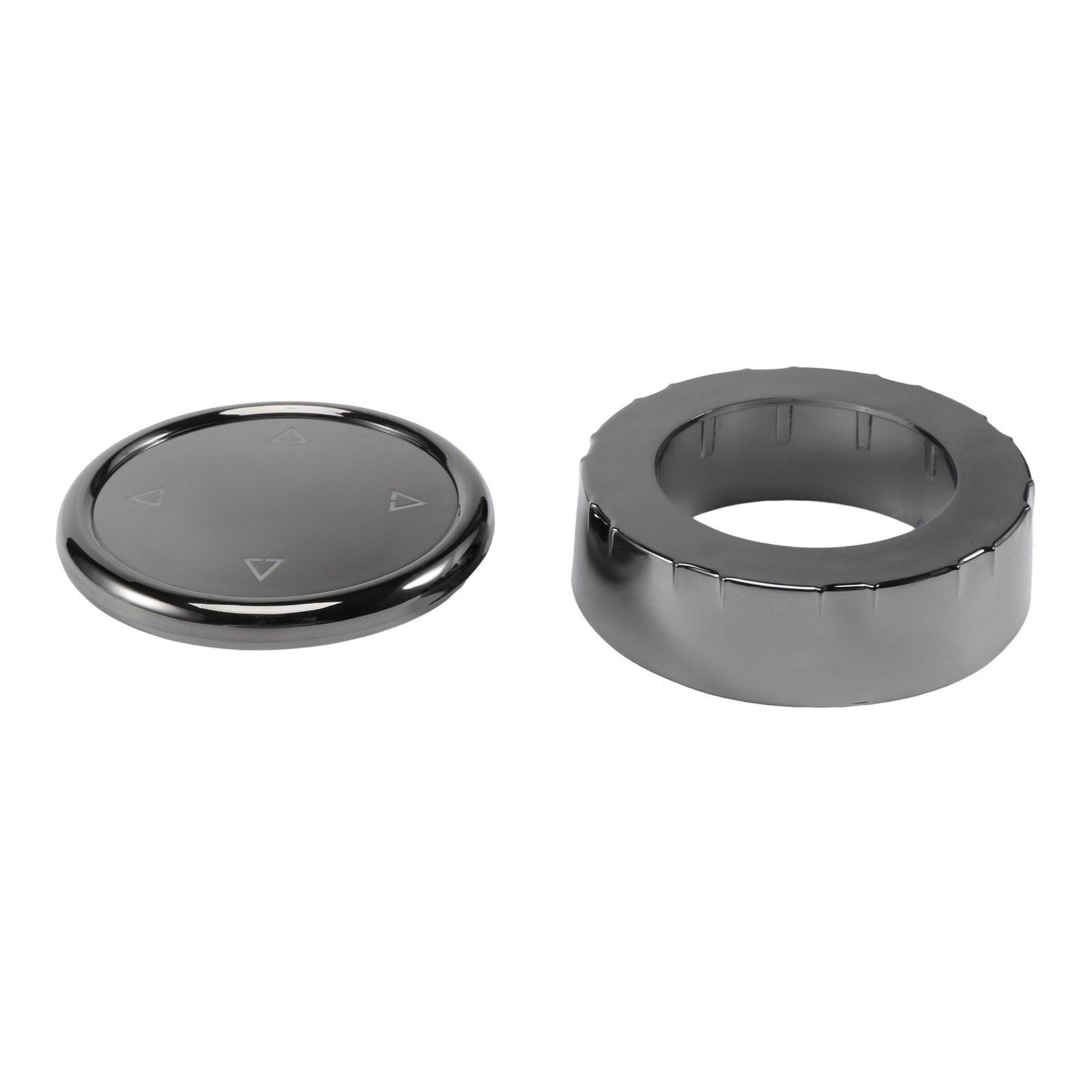 for IDrive Car Multimedia Button Cover Trim Knob Sticker for - F10 F18 F075022