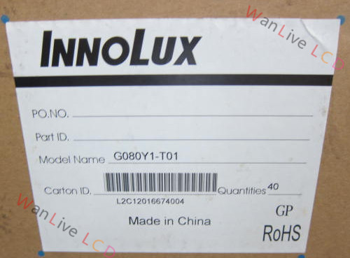 New Original 8'' For CHIMEI G080Y1-T01 LCD Display Screen Panel 1 Year Warranty