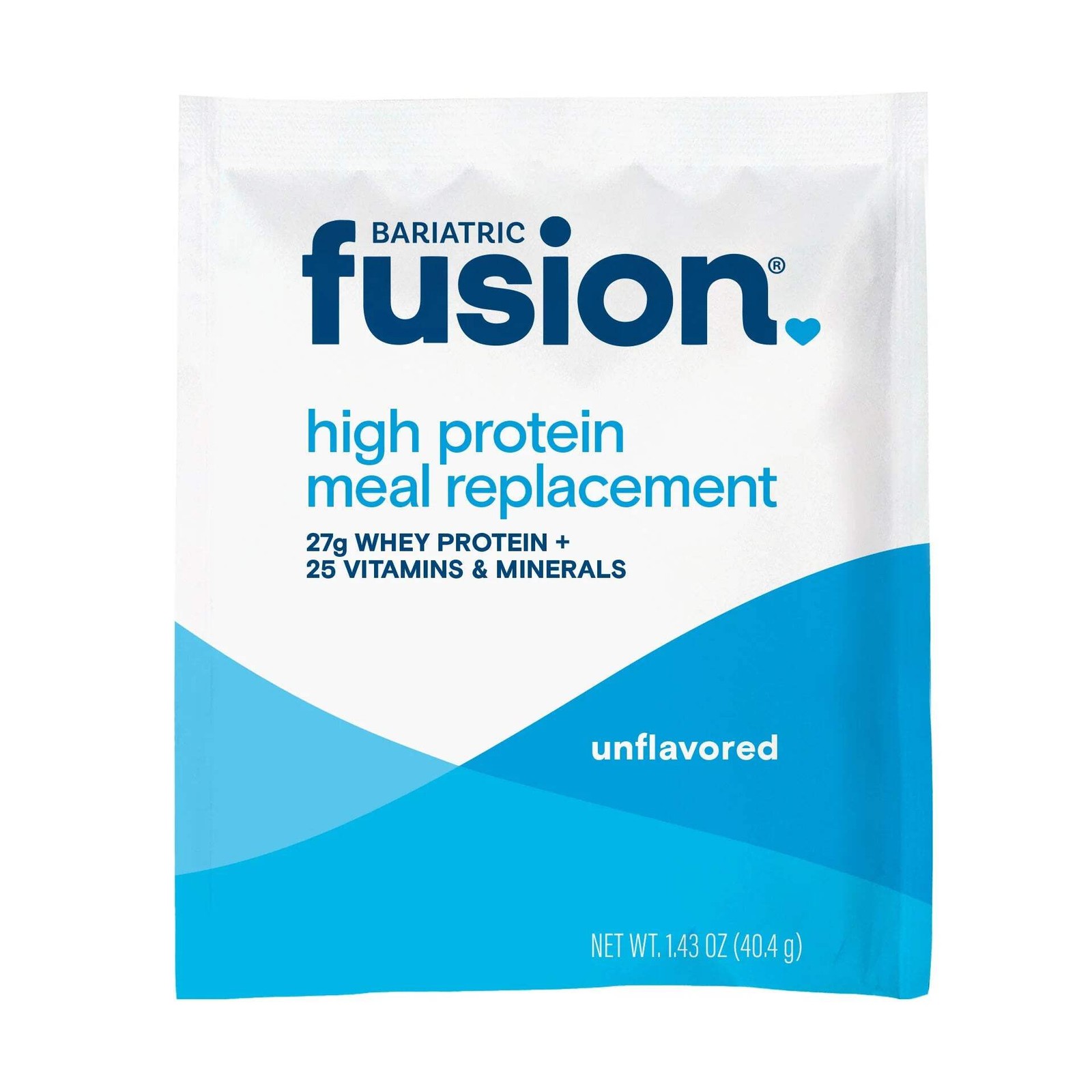 Bariatric Fusion® Unflavored High Protein Meal Replacement – 41.5 oz