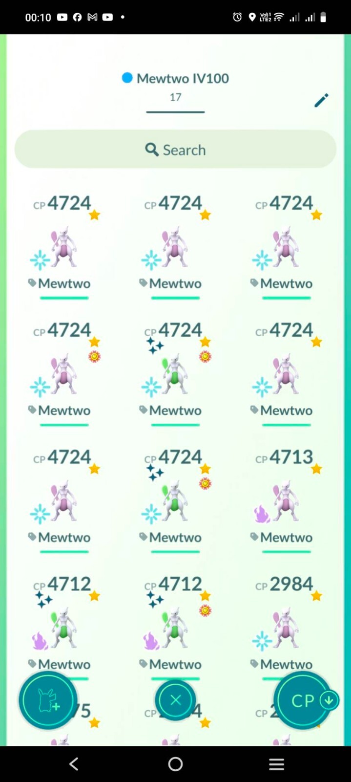 Pokemon LV 50