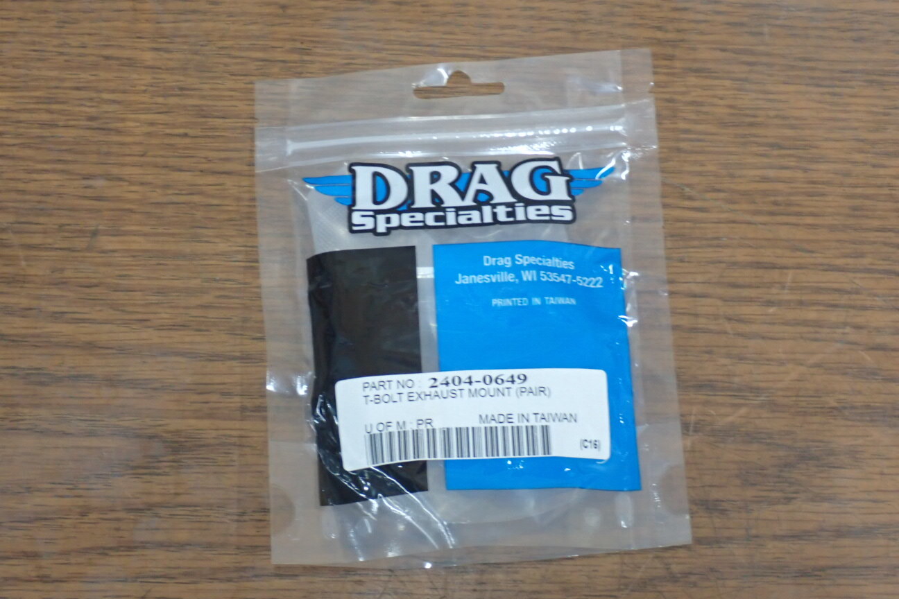 HARLEY DAVIDSON DRAG SPECIALTIES T-BOLT EXHAUST MOUNT 2404-0649