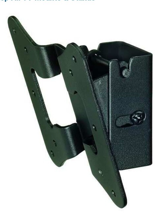 LCD TV Monitor Wall Mount JM1000 Flat Panel Tilt Mount Up To 32 Inch Fast Ship